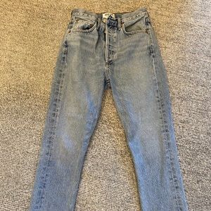 AGOLDE straight leg jeans size 25